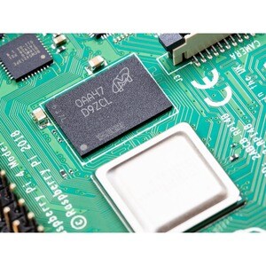 Raspberry Pi Single Board Computer für LCD-Display, Monitor - Module - Rot, Weiß - Cortex A72 - BCM2711 - Quad-Core - 1,50