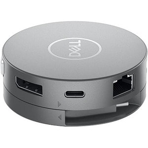 Dell USB-C Mobile Adapter - DA310 - for Mouse, Flash Drive, Projector - 90 W - USB Type C - 4K - 3840 x 2160, 1920 x 1080 