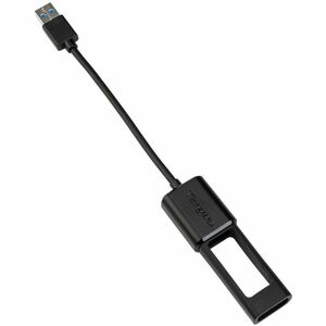 Targus ACC110401GLX 10 cm USB/USB-C Data Transfer Cable for Docking Station - First End: 1 x USB Type C - Female - Black