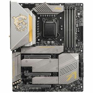MSI MEG Z590 ACE Gold Edition Gaming-Desktop-Motherboard - Intel Z590 Chipsatz - Socket LGA-1200 - Intel-Optane-speicherbe