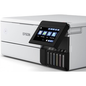 Epson ET-8500 Wireless EcoTank Inkjet Multifunction Printer - Colour - White - Copier/Printer/Scanner - 32 ppm Mono/32 ppm