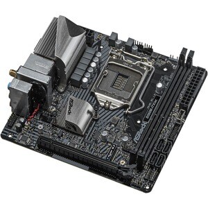 ASRock B560M-ITX/ac Desktop Motherboard - Intel Chipset - Socket LGA-1200 - Mini ITX - Pentium Gold, Celeron, Core i5, Cor