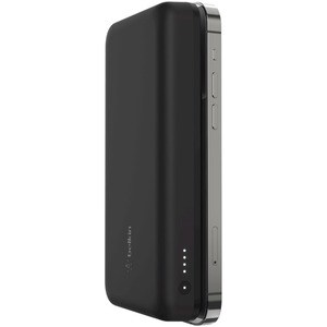 Belkin BOOST↑CHARGE Power Bank - Black - For iPhone 13, iPhone 13 mini, iPhone 12 Pro Max, iPhone 12 Pro, iPhone 12, iPhon