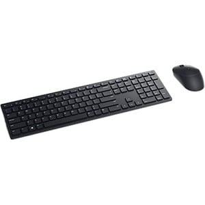 Dell Pro KM5221W Tastatur & Maus - QWERTZ - Deutsch - Kabellos, Funk USB, Schwarz - Maus, Optische, Kabellos, Funk, USB, 4