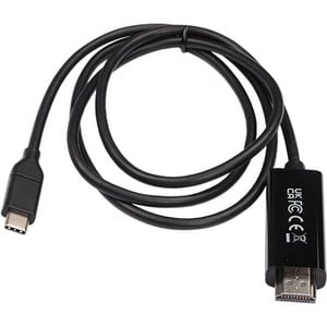 Câble A/V V7 V7UCHDMI-1M - 1,01 m HDMI/USB-C - Cable for Périphérique audio/vidéo, Ordinateur de bureau, Ordinateur Portab