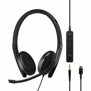 EPOS ADAPT 165T Kabel Auf den Ohren Stereo Headset - Binaural - Geschlossen - 231,2 cm Kabel - Geräuschunterdrückung - Hos