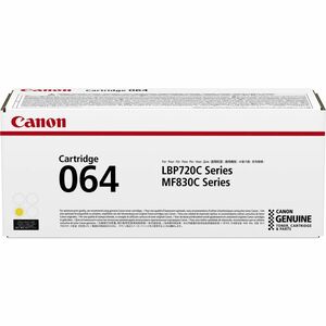 Canon 064 Original Laser Toner Cartridge - Yellow Pack - 5000 Pages