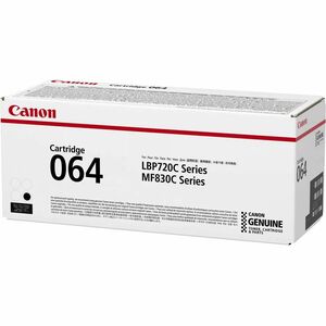 Canon 064 Original Standard Yield Laser Toner Cartridge - Single Pack - Black - 1 Piece - 6000 Pages