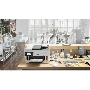 Canon MAXIFY GX6050 Kabellos - Tintenstrahl-Multifunktionsdrucker - Farbe - Mehrfärbig - Kopierer/Drucker/Scanner - 600 x 