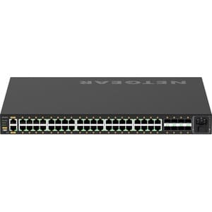 Netgear M4250-40G8F-PoE+ AV Line Managed Switch - 40 Ports - Manageable - 3 Layer Supported - Modular - 8 SFP Slots - 59.5