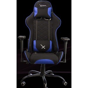 Sillón de Juego XZEAL XZ25 - Espuma, Metálico, Acero - Azul
