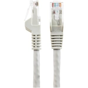 CABLE DE RED ETHERNET CAT6 UTP SIN ENGANCHES GRIS 1M