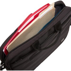 Case Logic Advantage Carrying Case (Attaché) for 25.7 cm (10.1") to 43.9 cm (17.3") Notebook, Accessories - Grey - Polyest