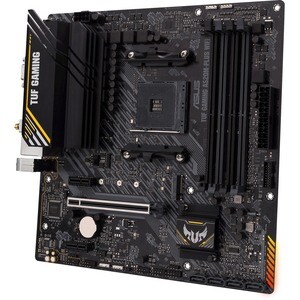 TUF GAMING A520M-PLUS WIFI Desktop Motherboard - AMD A520 Chipset - Socket AM4 - Micro ATX - Ryzen 3, Ryzen 5, Ryzen 7, Ry