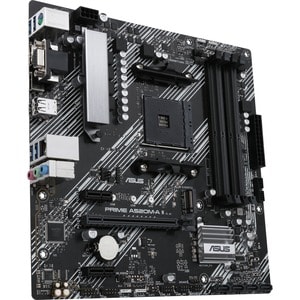 Asus Prime A520M-A II Desktop Motherboard - AMD A520 Chipset - Socket AM4 - Micro ATX - Ryzen 3, Ryzen 5, Ryzen 7, Ryzen 9