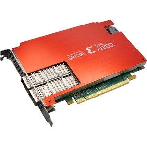 Xilinx Alveo SN1000 100Gigabit Ethernet Card - PCI Express 3.0 x16 - 2 Port(s) - Optical Fiber - 100GBase-X - Plug-in Card