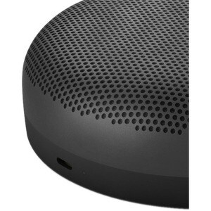B&O Beosound A1 2nd Gen Portable Bluetooth Speaker System - 60 W RMS - Alexa Supported - Anthracite Oxygen - Wall Mountabl