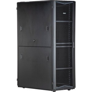 Panduit FlexFusion Cabinet - For Patch Panel, LAN Switch, Server, PDU - 48U Rack Height x 19" (482.60 mm) Rack Width - Flo