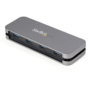 StarTech.com Usb Hub - New - USB 3.2 (Gen 1) Type A - Portable - 4 USB Port(s) - UASP Support - PC, ChromeOS, Mac, Linux, 