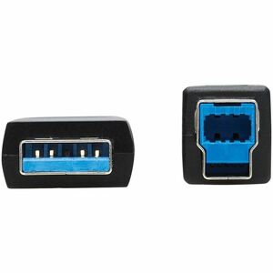 Eaton Tripp Lite Series USB 3.2 Gen 1 Plenum-Rated Fiber Active Optical Cable (AOC) - 5 Gbps, (A to B M/M), Black, 30 m - 