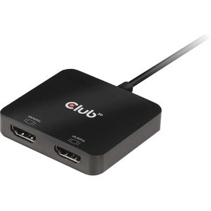 Club 3D USB Type C MST Hub to Dual HDMI 4K60Hz M/F - 2 x HDMI Out - USB