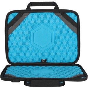 Targus Work-In TED035GL Carrying Case Rugged (Slipcase) for 33 cm (13") to 35.6 cm (14") Chromebook - Black - Water Resist