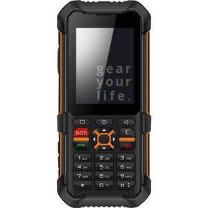 Smartphone RugGear RG170 8 GB - 4G - 6,1 cm (2,4") QVGA 240 x 320 - Cortex A53Quad core (4 Core) 1,50 GHz - 1 GB RAM - Ner