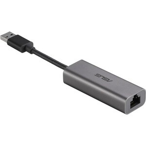 Asus USB-C2500 2.5Gigabit Ethernet Adapter -TAA-compliant - USB 3.2 (Gen 1) Type A - 1 Port(s) - 1 - Twisted Pair - 2.5GBa