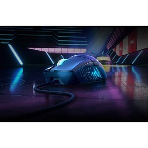 Asus ROG Gladius III Gaming Mouse - USB 2.0 - Optical - 6 Programmable Button(s) - Black - 1 - Cable - 26000 dpi - Scroll 