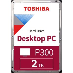 Toshiba P300 HDWD220UZSVA 2 TB Hard Drive - 3.5" Internal - SATA (SATA/600) - Shingled Magnetic Recording (SMR) Method - D