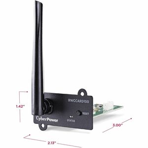 CyberPower RWCCARD100 CyberPower Wireless Cloud Monitoring Card - Black 3YR Warranty - Hardware & Accessories