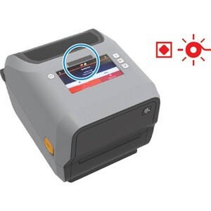 Zebra ZD621R Desktop Thermal Transfer Printer - Monochrome - Label/Receipt Print - USB - USB Host - Serial - Bluetooth - R