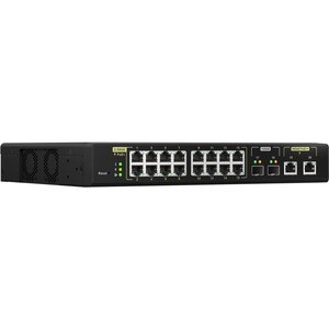 QNAP QSW-M2116P-2T2S 18 Ports Manageable Ethernet Switch - 10 Gigabit Ethernet, 2.5 Gigabit Ethernet - 10GBase-X, 10GBase-