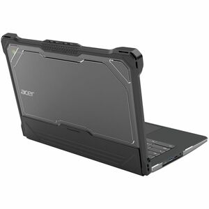 Extreme Shell-L for Acer C871 Chromebook 712 12" (Black/Clear) - For Acer Chromebook - Textured Grip - Clear, Black - Impa