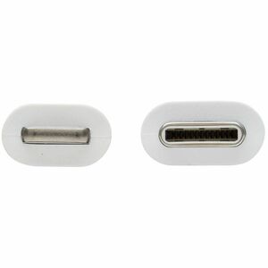 Eaton Tripp Lite Series Safe-IT USB-C to Lightning Sync/Charge Antibacterial Cable (M/M), MFi Certified, White, 2 m (6.6 f
