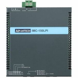 Advantech Industrial Long Reach PoE+ Extender - 2 x Network (RJ-45) - 1640.42 ft Extended Range - 2624.67 ft Operating Dis
