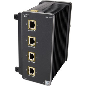 Module d'extension Cisco Catalyst IEM-3300-4MU - Pour Réseau de Données - Paire torsadée2.5 Gigabit Ethernet - 2.5GBase-T 
