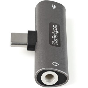 StarTech.com Caricatore e Adattatore USB C Jack audio per cuffie con jack 3.5mm. Caricabatterie USB-C PD 60W - Telefono/ta