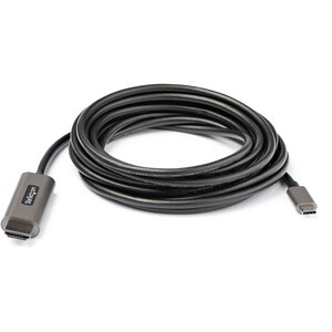 StarTech.com 13ft (4m) USB C to HDMI Cable 4K 60Hz with HDR10, Ultra HD USB Type-C to HDMI 2.0b Video Adapter Cable, DP 1.