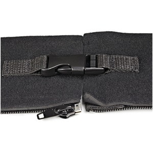 StarTech.com 40" Neoprene Cable Management Sleeve with Zipper/Buckle, Computer/PC Cord Cover, Flexible Cable Sleece/Organi