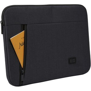 Case Logic Huxton HUXS-213 Carrying Case (Sleeve) for 13.3" Notebook, Accessories - Black - Polyester Body - 10.8" Height 