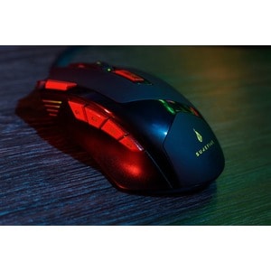 SUREFIRE Eagle Claw Gaming Mouse - USB 2.0, USB 3.2 (Gen 1) - 9 Button(s) - 9 Programmable Button(s) - Cable - 3200 dpi - 