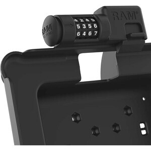 GDS Combo Locking Powered Dock for Zebra ET5x 10.1" Series - for Smartphone, Tablet - Rugged - Pogo Pin - Black - Docking