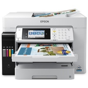 Epson WorkForce ST-C8090 Inkjet Multifunction Printer-Color-Copier/Fax/Scanner-4800x1200 dpi Print-Automatic Duplex Print-