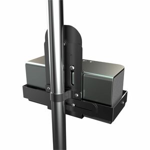 CTA Digital Magnetic Speaker Holder for PAD-PARAW and Mobile Floor Stands (Black) - 3.8" Height x 8.3" Width x 4.5" Depth 