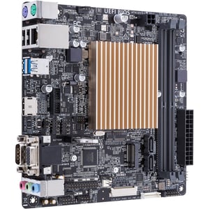 Asus Prime J4005I-C Desktop Motherboard - Mini ITX - Celeron J4005 - 8 GB DDR4 SDRAM Maximum RAM - DIMM, UDIMM - 2 x Memor