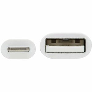 Eaton Tripp Lite Series Safe-IT USB-A to Lightning Sync/Charge Antibacterial Cable (M/M), MFi Certified, White, 3 m (9.8 f