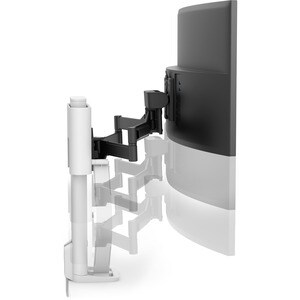Ergotron TRACE Tischhalterung für Monitor, LCD-Display - Weiß - 1 Unterstützte(r) Display(s)Bildschirmgröße: 96,5 cm (38 Z