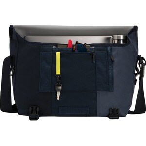 Timbuk2 Classic Carrying Case (Messenger) for 15" Notebook - Eco Monsoon - Water Proof, Water Resistant - Shoulder Strap -