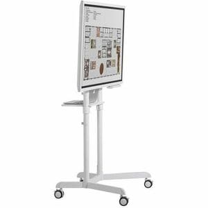 AD-TVC-70R-W executive cart for collaboration - displays to 70" and 70kg (154lb) - 90deg¸ rotation with display attached -